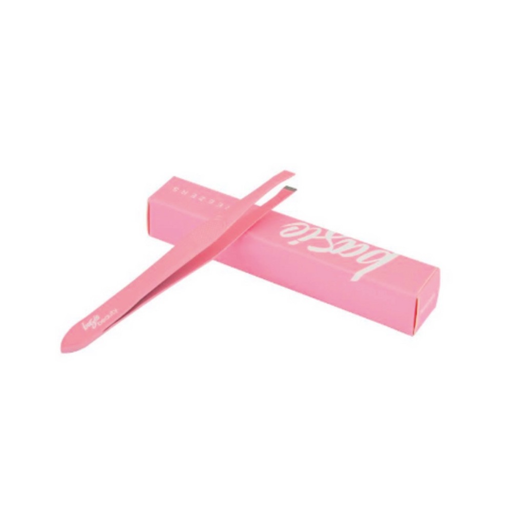 Basic Beauty Pink Tweezers BNIB Brow Plucking Tool